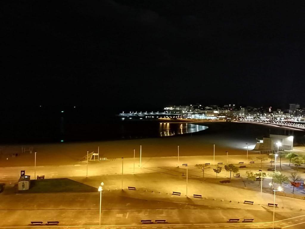 El Sexto De La Playa + Parking Gratis Apartment Gijon Exterior photo